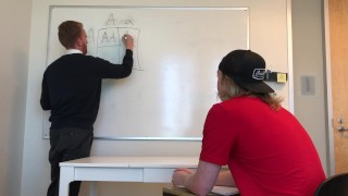 Teacher and Student Make It Through the Lesson Plan