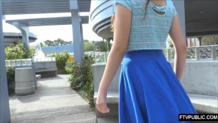 teen flashing in convenience store