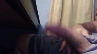 THICK YOUNG VEINY COCK STROKED