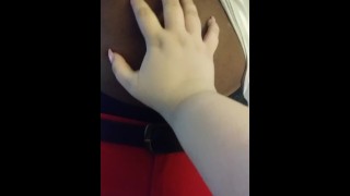 Tinder Date Let’s Me Rub His Massive BBC Through His Pants