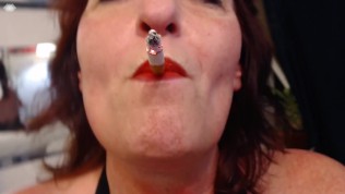 V251 SexBomb Dawn in a new cum in my dirty mouth, with countdown