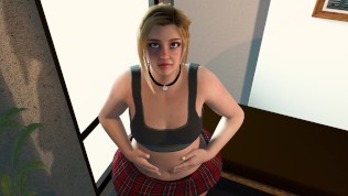 Weight Gain Pear – Teen Grows into a Sexy PAWG