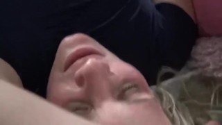 Wife nervous about fucking BULL but then submits to him in front of hubby