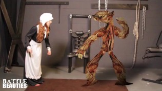 BattleBeauties: Red Bolt travels back to the future past trailer