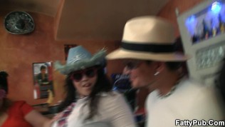 Big tits group party