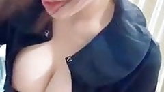 Chinese girl riding pink nipples