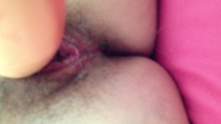 Closeup of wife cumming