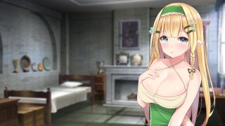 Elf Helps you Control Your Lust (Japanese ASMR w/ English Subtitles)