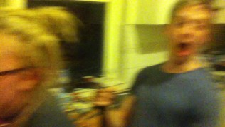 Fucking around in the kitchen