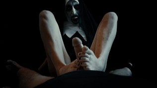 Halloween ritual to summon the terrible footjob nuns