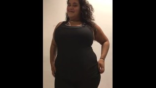 My Tits Out On A Staircase