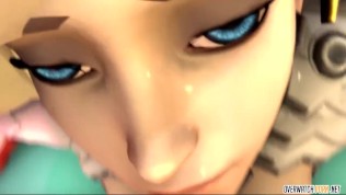 overwatch futanari with Mercy and Widowmaker