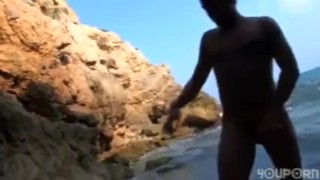 Public sex on beach