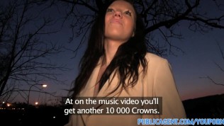 PublicAgent Pretty women getting fucked through her nylon pantyhoes