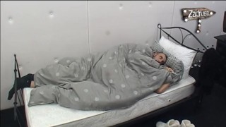 Reality Show Sex. Mina and Dekson with black socks.