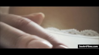 Romantic lesbian orgasm