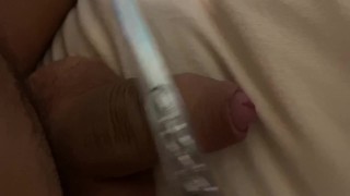 Spoon spanking amature