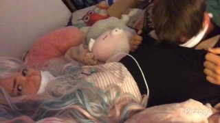 Tira Part cums quick in Daddy’s mouth