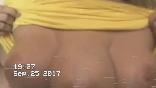 Total Recall 3 tits blonde with three boobs