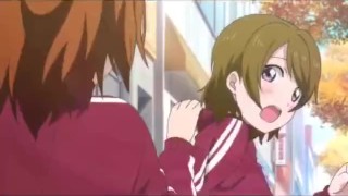 Two young Japanese girls moaning