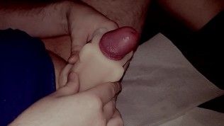 WANKING WITH TOY